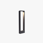 Ray Modern Metal Hollow Rectangle Outdoor Path Light - Lamp Outdoor
