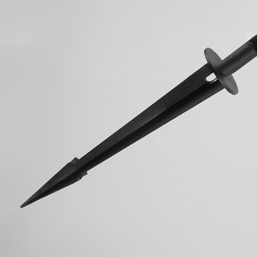 Ray Modern Metal Elliptical Ring Solar Outdoor Path Light - Lamp Outdoor