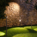 Arisha Bamboo Shape Metal&Glass Outdoor Floor Lamp - Letslighting