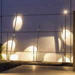 Arisha Bamboo Shape Metal&Glass Outdoor Floor Lamp - Letslighting