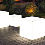 Ray Minimalist Square Acrylic Outdoor Ground Lamp - Lamp Outdoor