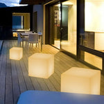 Ray Minimalist Square Acrylic Outdoor Ground Lamp - Lamp Outdoor