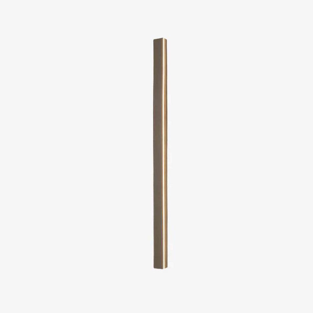 Arisha Sleek Minimalist Rimless Linear Metal Outdoor Wall Light - Letslighting