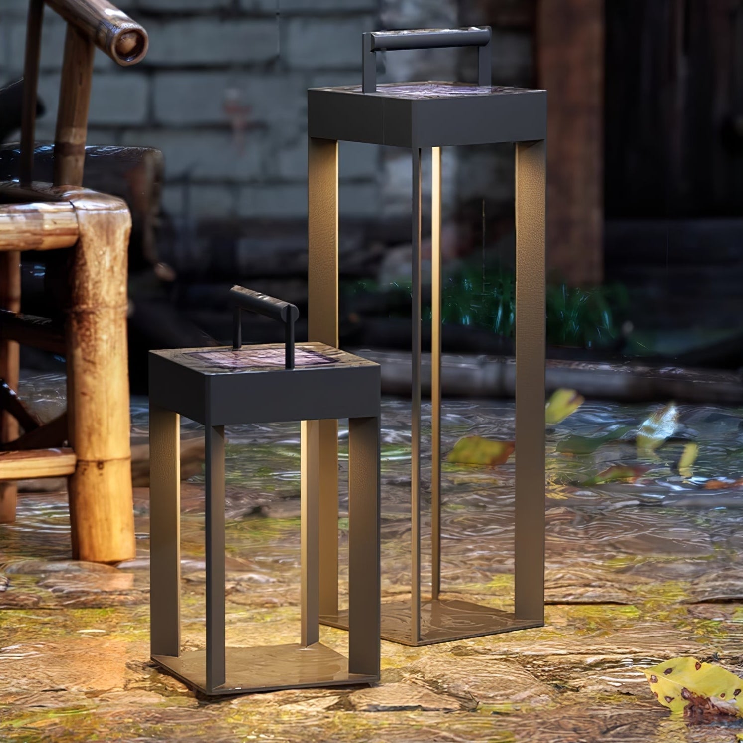 Ray Solar Lantern Outdoor Lamp Minimalism - Lamp Outdoor