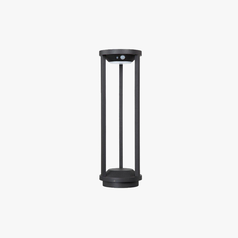 Ray Modern Metal Cylindrical Hollow Outdoor Bollard Light - Lamp Outdoor