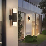 Ray Modern Rectangular Metal Outdoor Wall Lamp - Lamp Outdoor