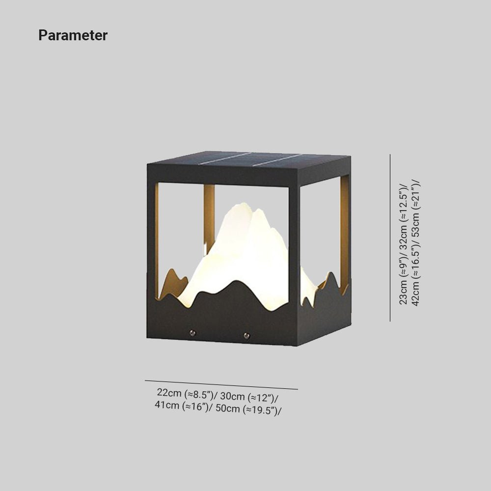Ray Modern LED Mountain Metal Outdoor Lamp - Lamp Outdoor