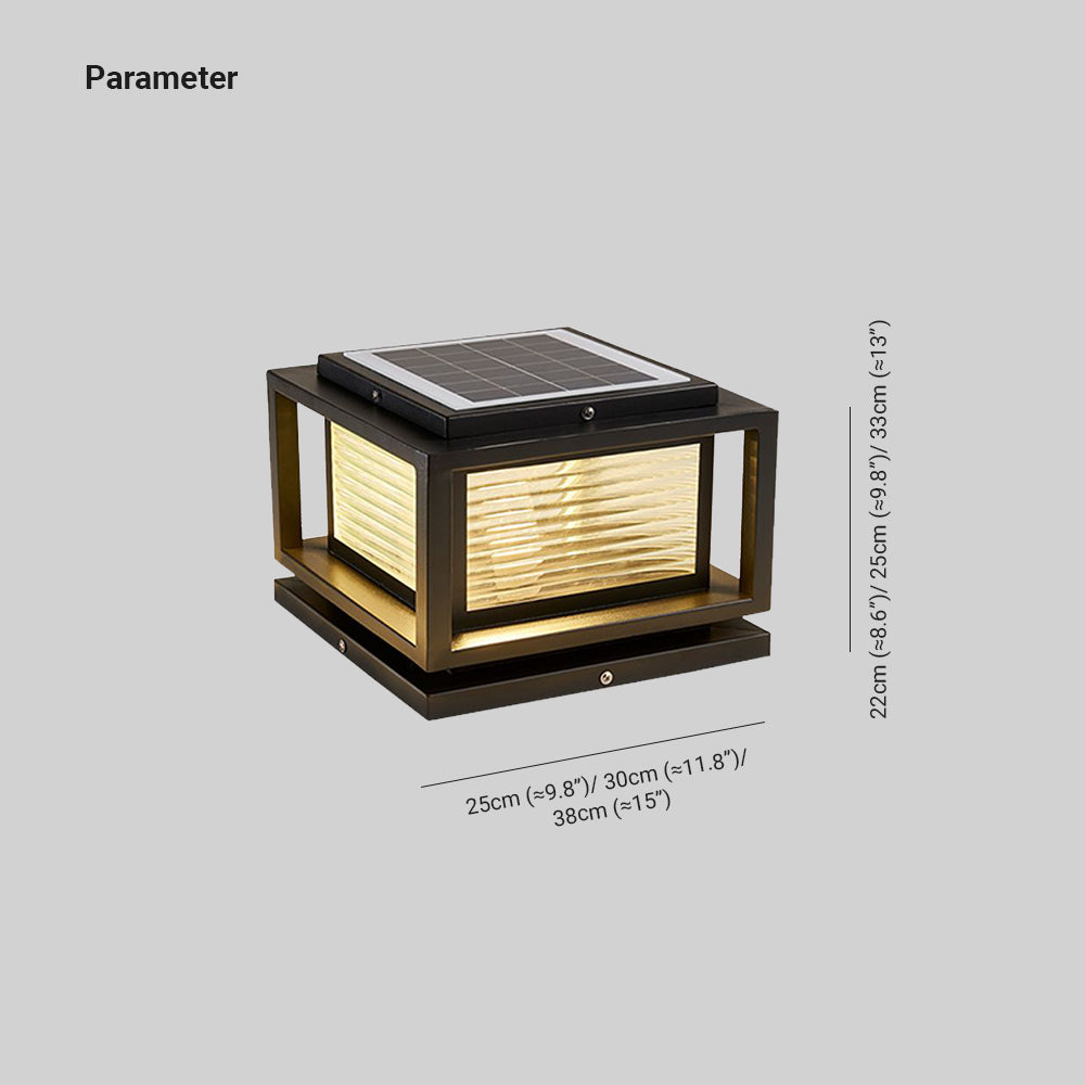 Ray LED Rectangular Metal Outdoor Lamps - Lamp Outdoor