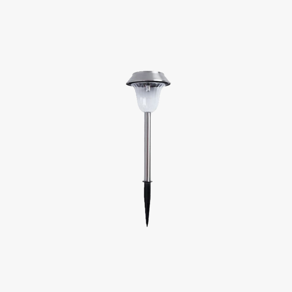 Ray Modern Metal Bell Solar Outdoor Bollard Light - Lamp Outdoor