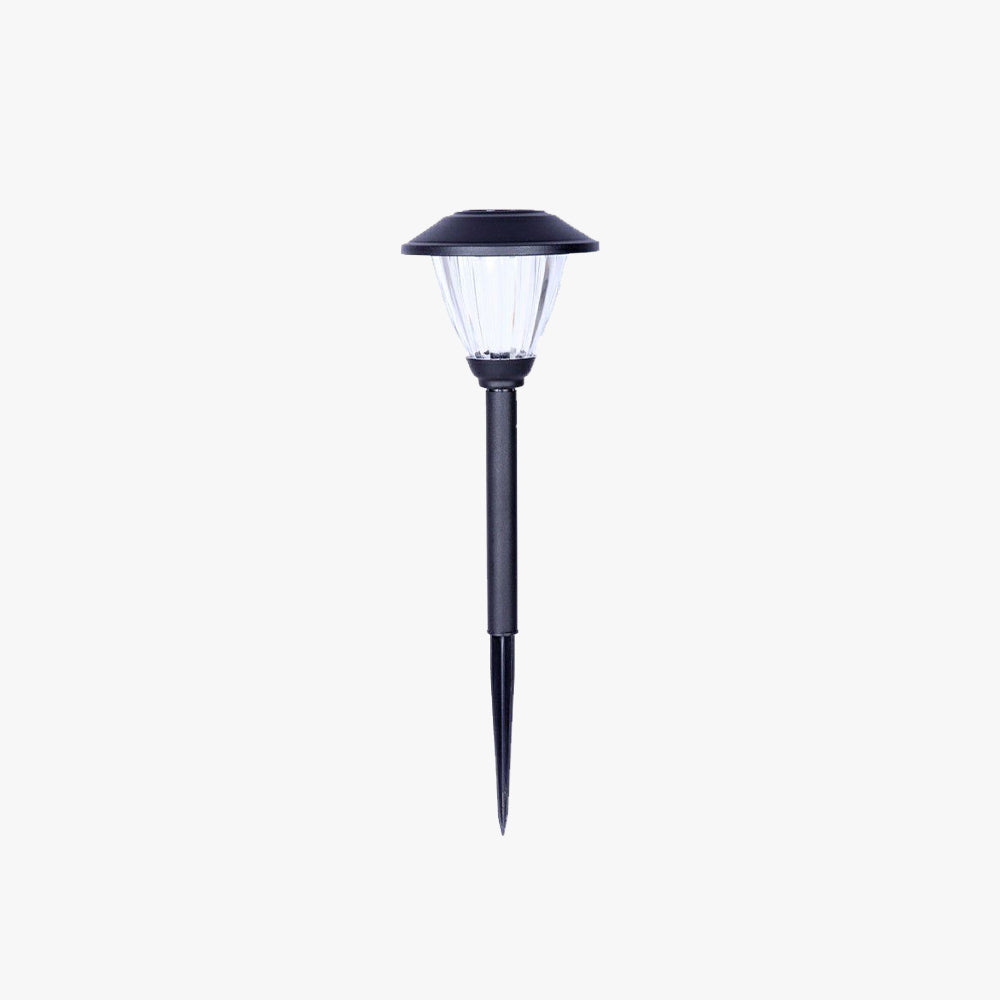 Ray Modern Metal Cap-Shaped Solar Outdoor Bollard Light - Lamp Outdoor