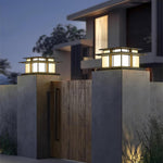 Ray Pillar Solar /HardWire Outdoor Light - Lamp Outdoor