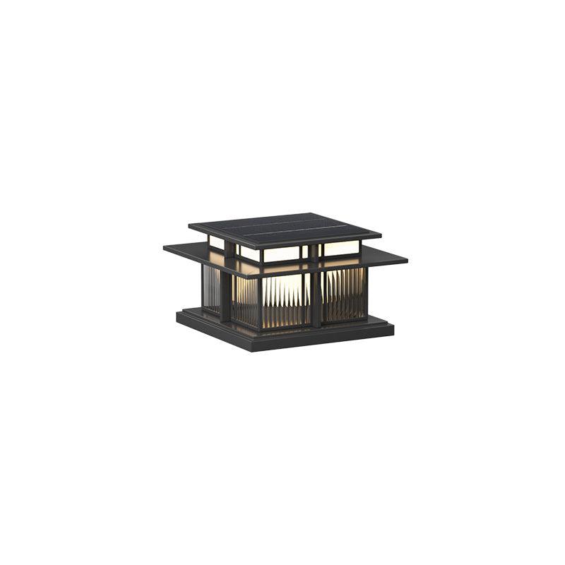 Ray Pillar Solar /HardWire Outdoor Light - Lamp Outdoor