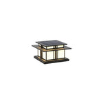 Ray Pillar Solar /HardWire Outdoor Light - Lamp Outdoor