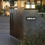 Ray Pillar Solar /HardWire Outdoor Light - Lamp Outdoor