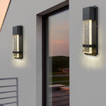 Minimalist Crystal Bubble Glass Waterproof LED Motion Sensor Wall Lamp | Dazuma