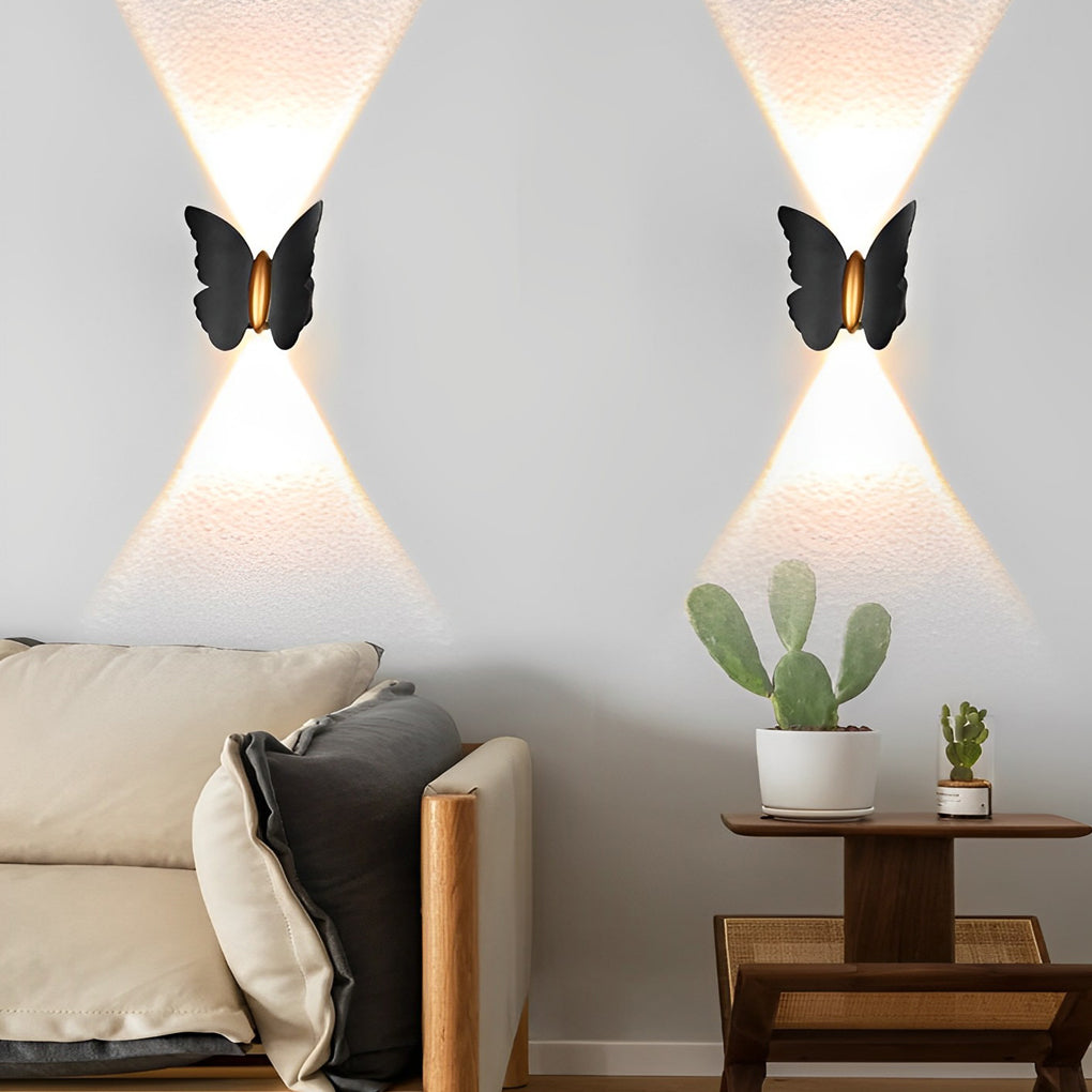 Butterfly Up and Down Light LED Waterproof Outdoor Wall Washer Lights | Dazuma