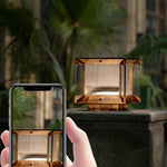 Ray Modern Rectangular Metal Glass Outdoor Lamp - - Letslighting