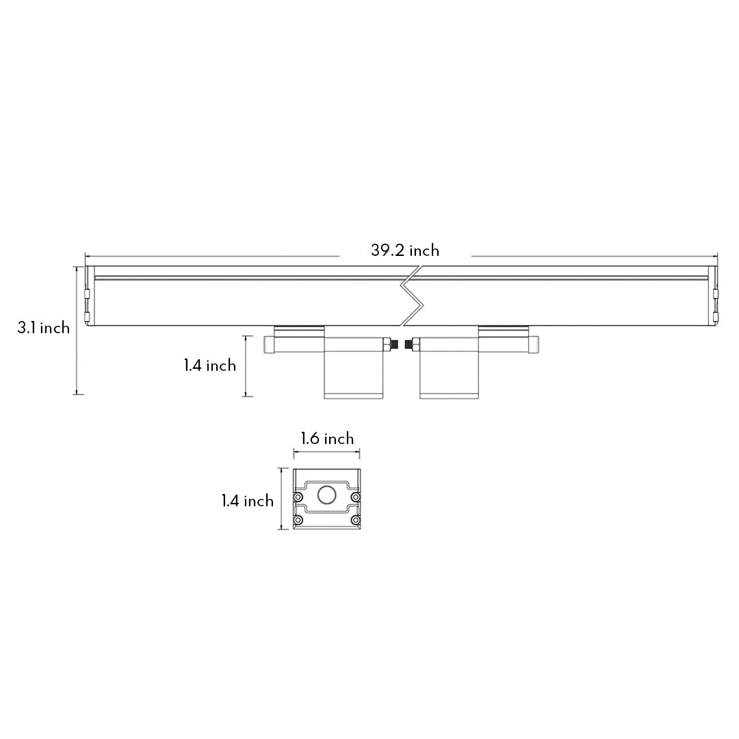 LED Strip Lights On Wall Outdoor Waterproof - Lamp Outdoor
