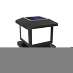 Ray Pavilion-style Square Solar Outdoor Post Light - Lamp Outdoor