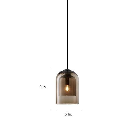 Nordic Glass Metal Industrial Pendant Light for Living Room Ceiling Light - Lamp Outdoor