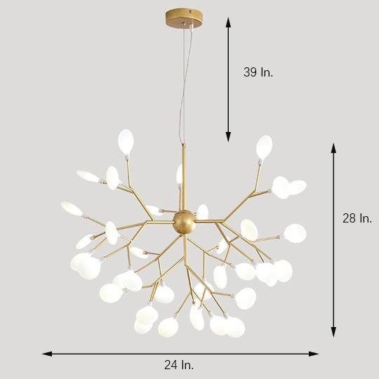 Creative 36 Lights Design LED Modern Chandeliers Pendant Light Ceiling Lamp - Lamp Outdoor