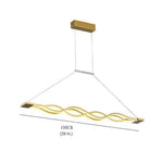 Multiwave LED Nordic Dining Chandelier Kitchen Lighting Ceiling Light - Lamp Outdoor