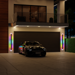 Linear LED Long Outdoor Wall Light Minimalist Exterior Wall Mount Lights Waterproof for Porch - Lamp Outdoor