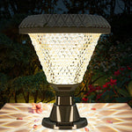 Ray Modern Geometry Acrylic Outdoor Floor Lamp - Lamp Outdoor