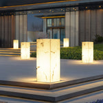 Ray Imitation Marble Cube Outdoor Light - Lamp Outdoor