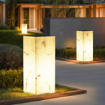 Ray Imitation Marble Cube Outdoor Light - Lamp Outdoor