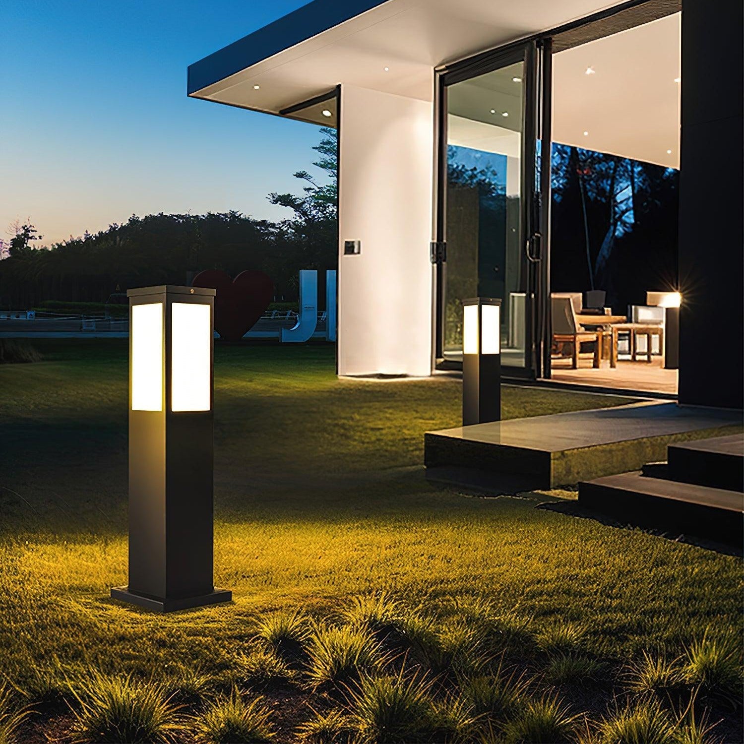 Ray Bollard Solar Outdoor Light - Lamp Outdoor