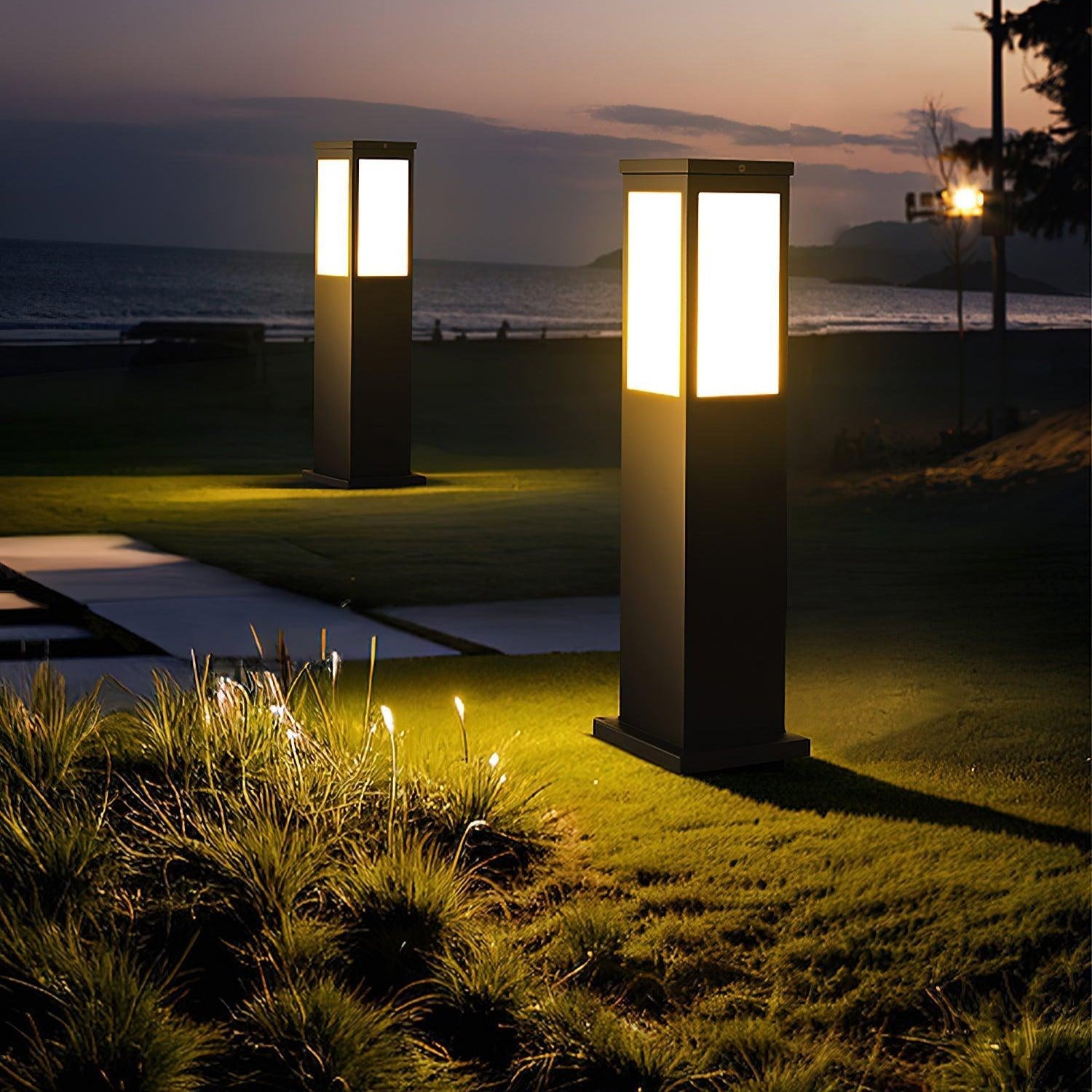 Ray Bollard Solar Outdoor Light - Lamp Outdoor