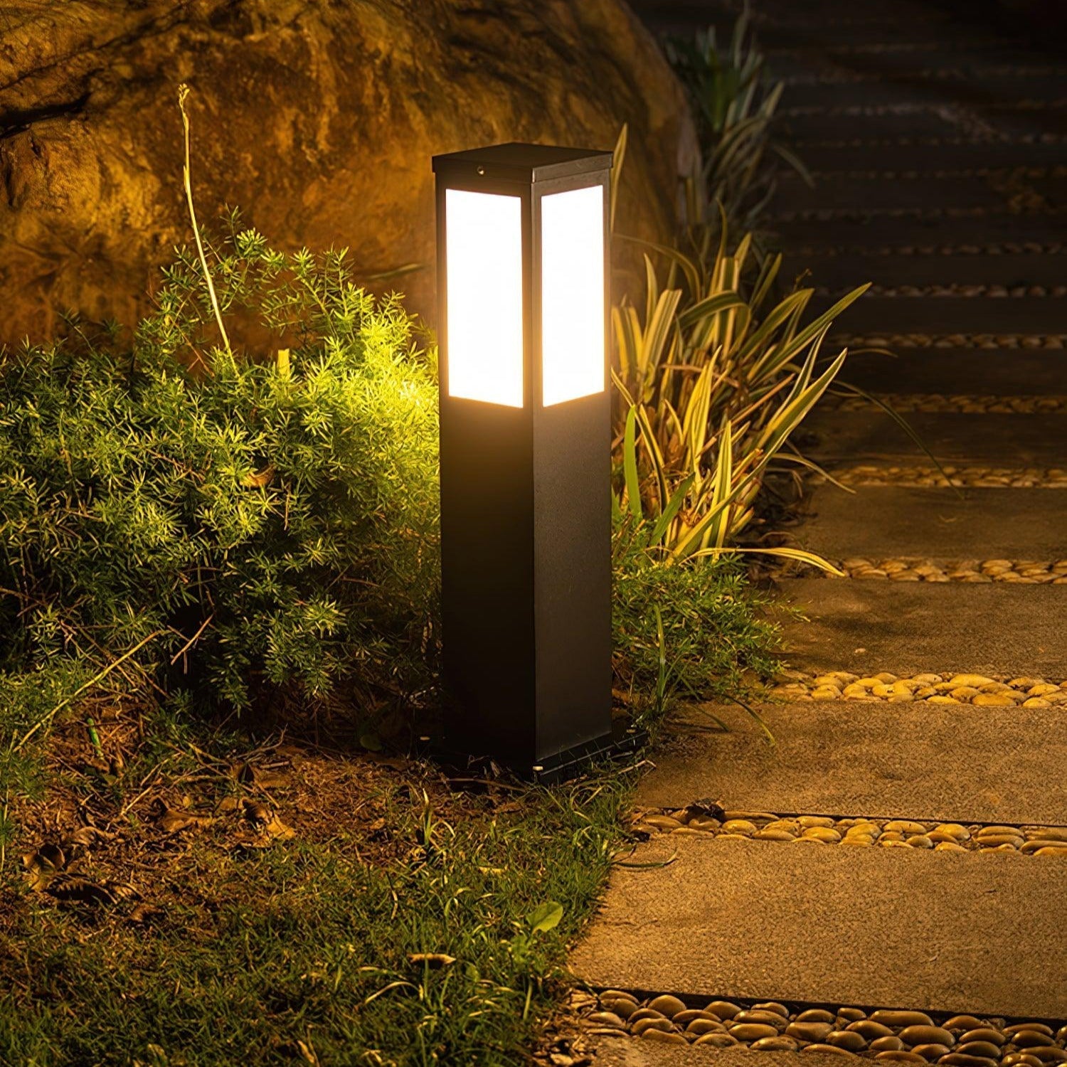 Ray Bollard Solar Outdoor Light - Lamp Outdoor