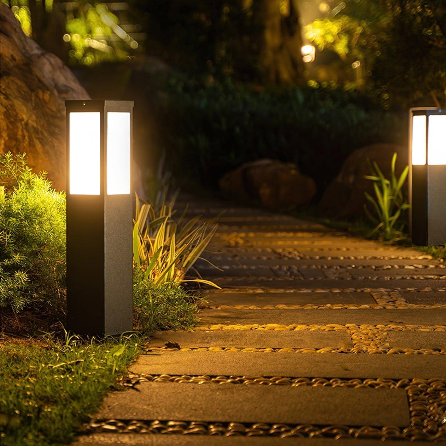 Ray Bollard Solar Outdoor Light - Lamp Outdoor