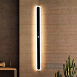 Arisha Minimalist Metal Linear Oval Outdoor Wall Lamp - Letslighting