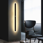 Arisha Minimalist Metal Linear Oval Outdoor Wall Lamp - Letslighting