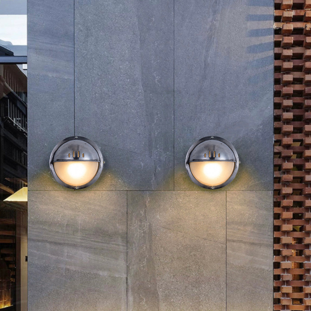 Ray Wall Lamp Geometric Modern Metal Glass Outdoor - Lamp Outdoor