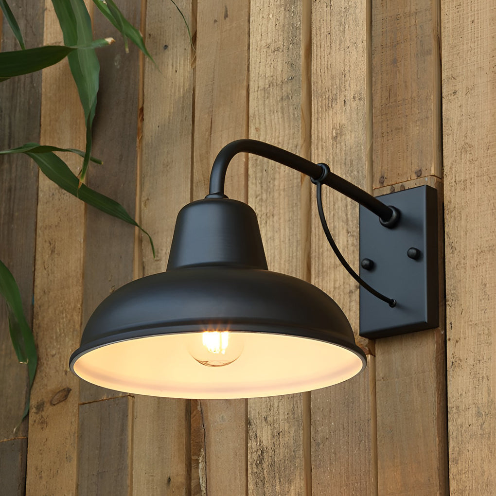 Vintage Trumpet Shaped LED Waterproof Retro Outdoor Wall Lights Wall Lamp | Dazuma