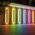 Linear LED Long Outdoor Wall Light Minimalist Exterior Wall Mount Lights Waterproof for Porch - Lamp Outdoor