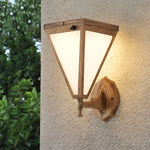 Retro Dimmable LED Waterproof Modern Solar Plug in Wall Sconce Wall Lamp | Dazuma