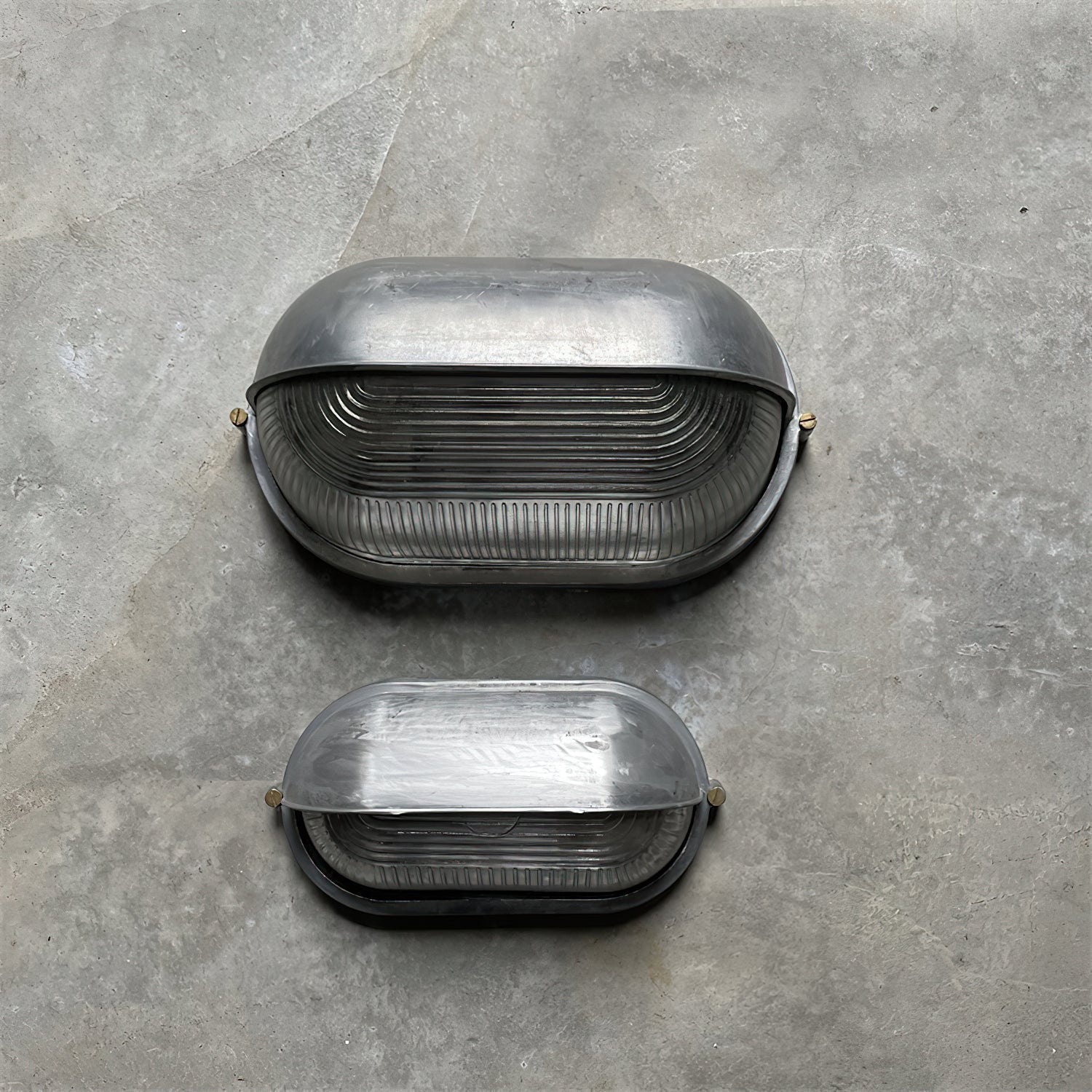 Ray Modern Round/Ellipse Outdoor Waterproof Wall Lamp, 2 Colors - Lamp Outdoor