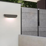 Ray Modern Curved Waterproof LED Outdoor Wall Lamp Metal Garden Corridor - Letslighting