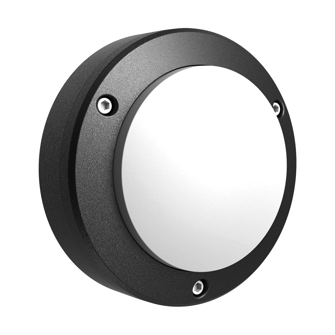 Round Outdoor Wall Lights Waterproof Minimalist Style