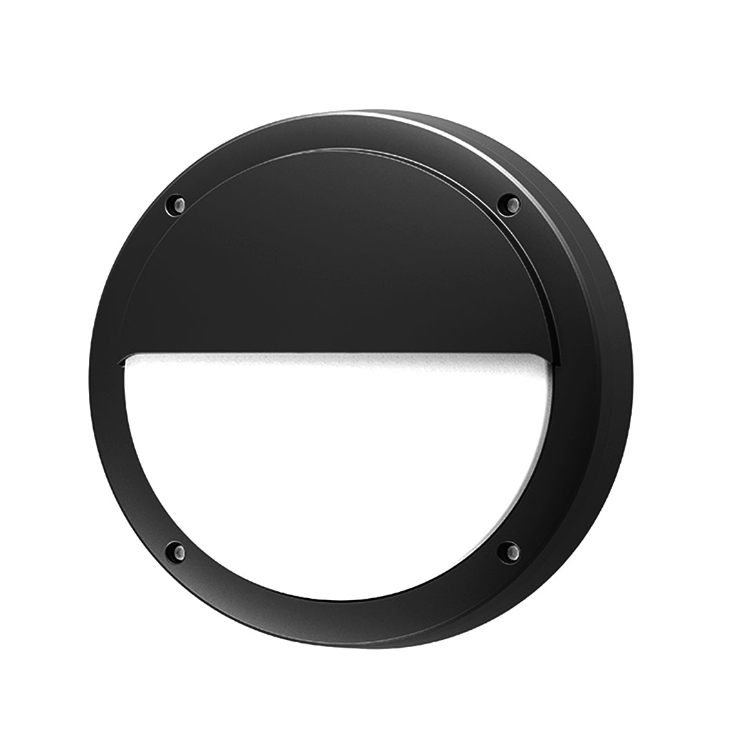 Round Outdoor Wall Sconce Waterproof Minimalist Style