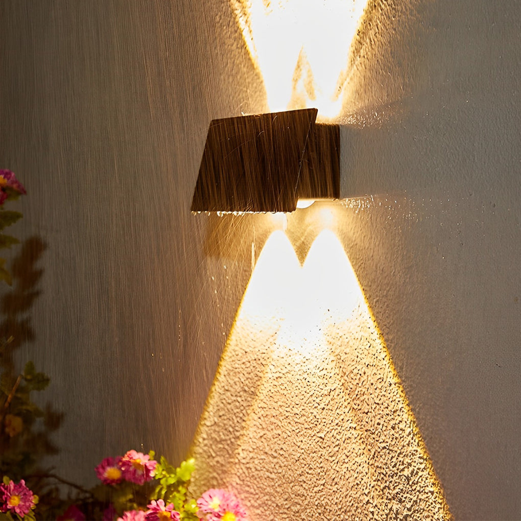 Rectangular Up and Down Light LED Waterproof Modern Wall Washer Lights | Dazuma