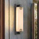 Outdoor Waterproof LED Copper Retro Exterior Wall Lights Sconces Lighting | Dazuma