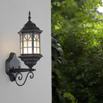 Retro Waterproof Dimmable LED Solar Wall Lamp with Remote Exterior Lights | Dazuma
