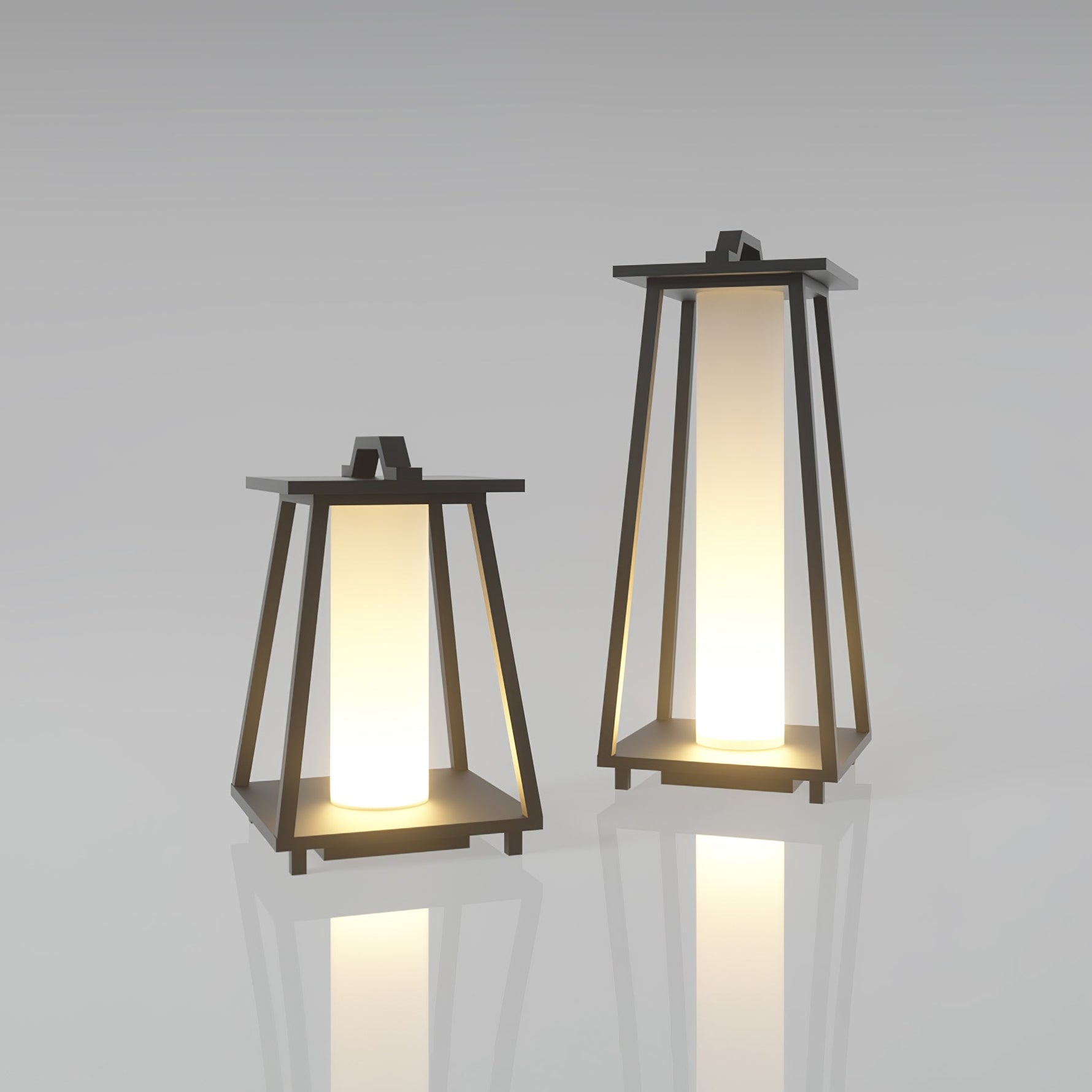 Ray Trapezoid-shaped Portable Outdoor Light - Lamp Outdoor