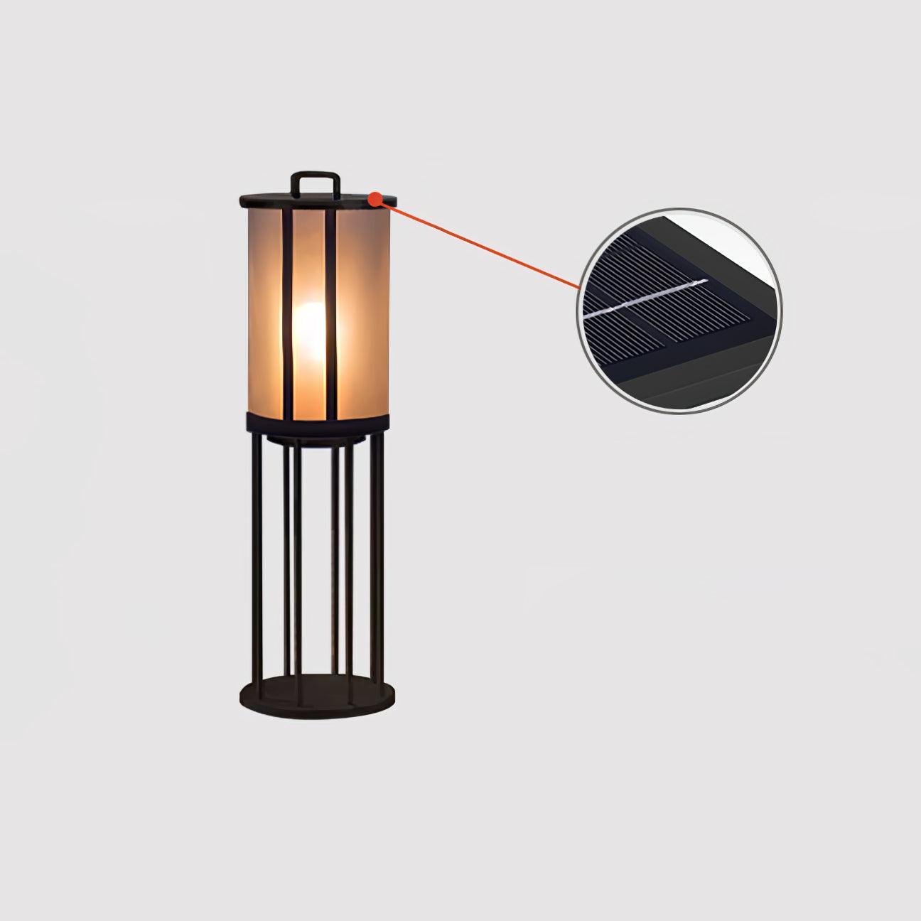 Ray Round Pillar Lantern Outdoor Light - Lamp Outdoor