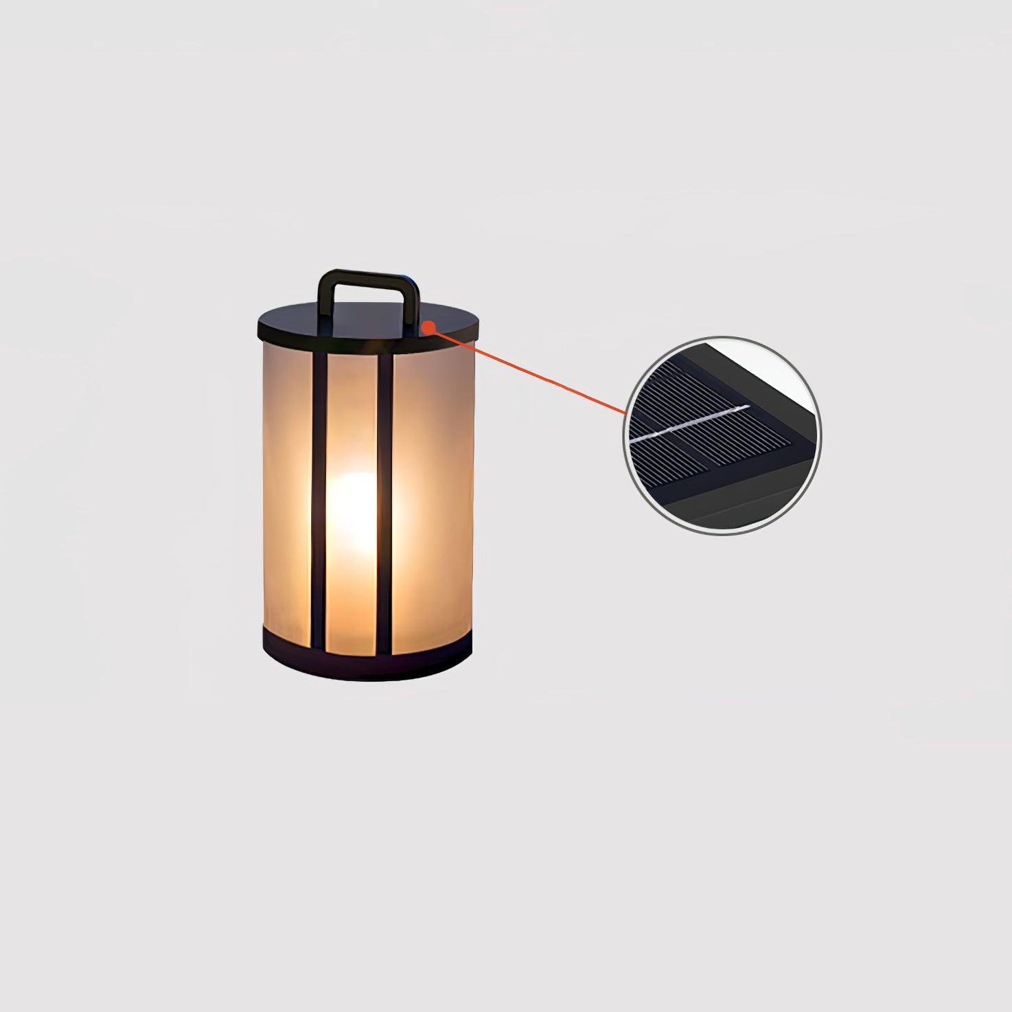 Ray Round Pillar Lantern Outdoor Light - Lamp Outdoor